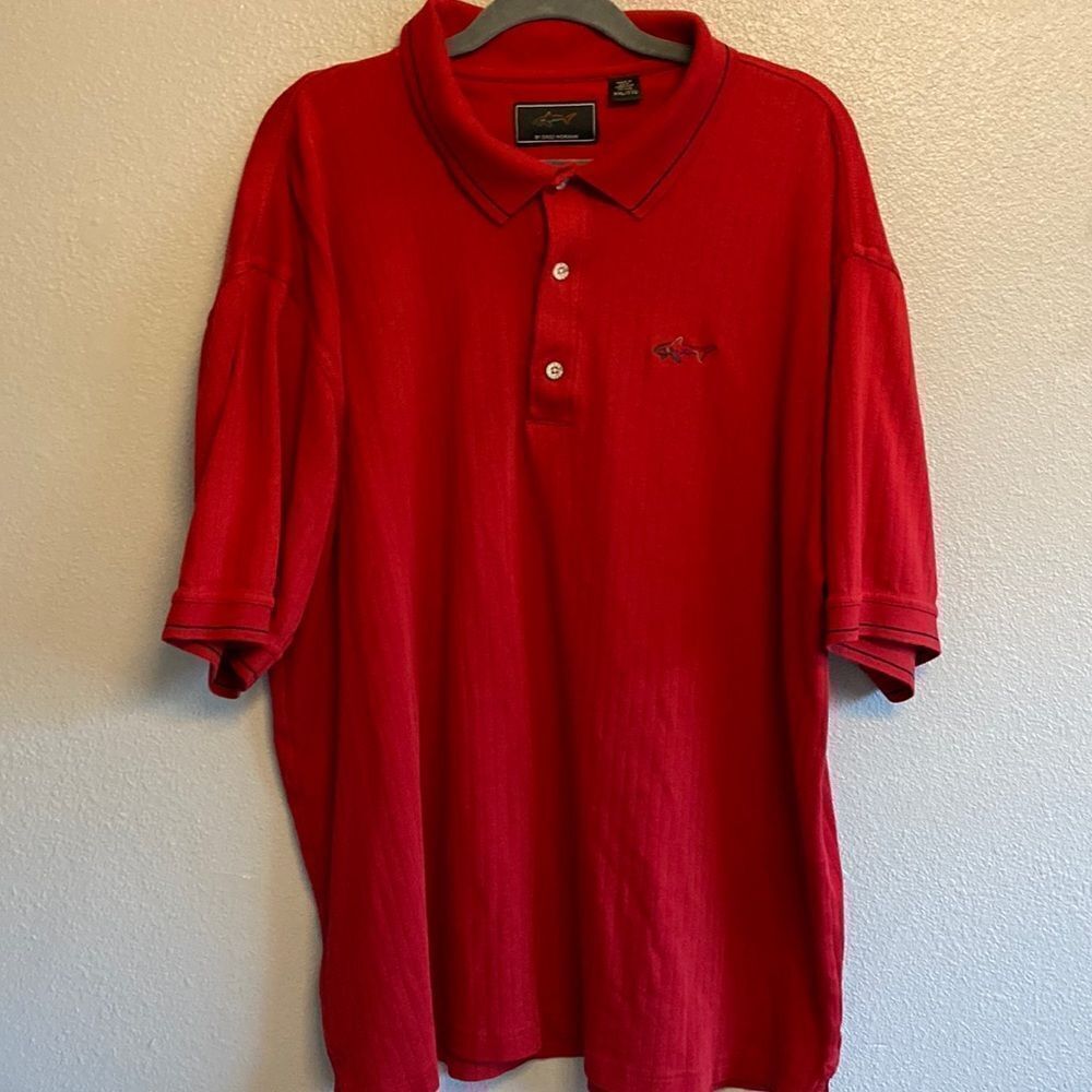 Greg Norman- red men’s polo- Size XXL
